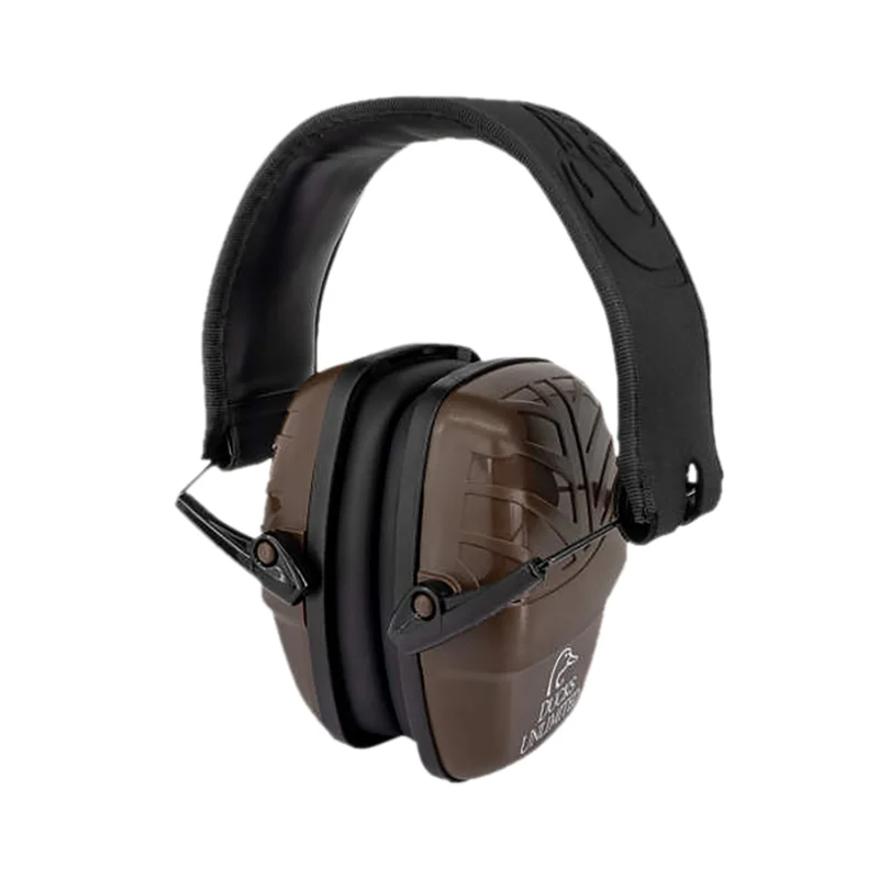 Radians Ducks Unlimited low profile brown passive ear muffs 23 dB