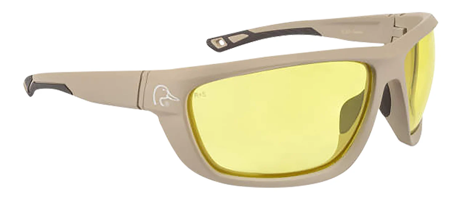 Radians Ducks Unlimited DUFF13040C amber lens tan frame shooting glasses