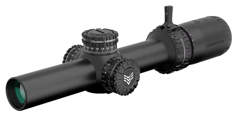 Swampfox Arrowhead 1-8x24 30mm LPVO riflescope with Guerrilla Dot BDC reticle