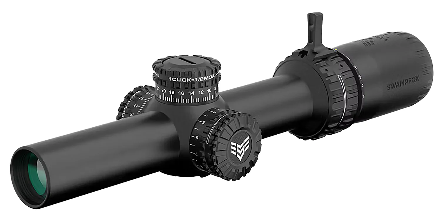 Swamp Fox Arrowhead 1-10x24mm LPVO scope Guerrilla Dot MOA Red 30mm tube