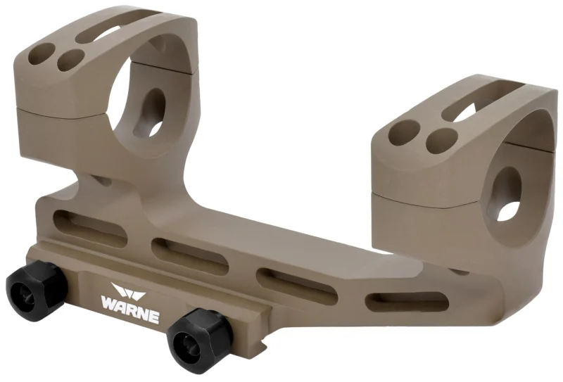 Warne MSR 30mm cantilever scope mount 20 MOA flat dark earth