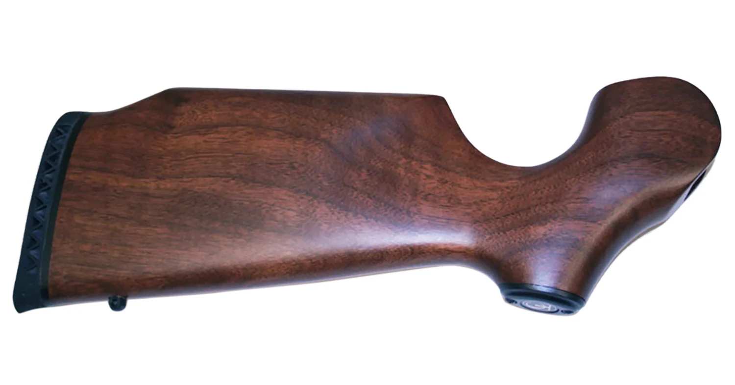 Thompson Center Encore Walnut Buttstock 3180R angled view