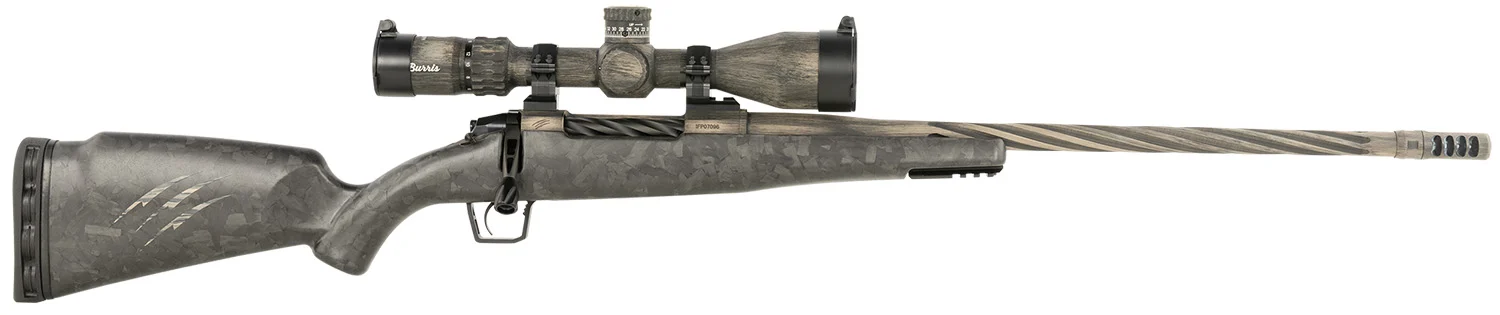 Fierce Firearms Twisted Rogue (TWRG) 7MMBC Burris 20 Tan rifle side view