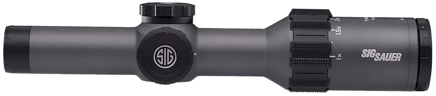 Sig Sauer Tango-MSR 1-6x24 30mm scope with Hellfire illuminated reticle and cantilever mount, matte black