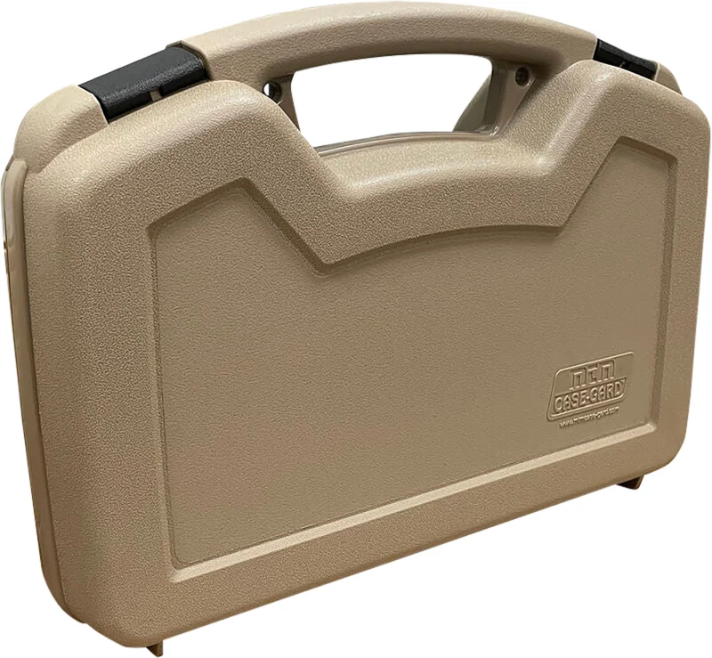 MTM SC3 foam-padded suppressor case with handle and snap-tight latches