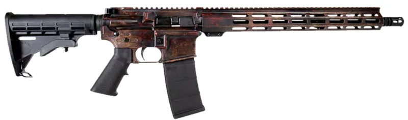 Shark Coast Tactical AR15 Cerakote Rust 16in barrel .223/5.56 Magpul SL-K