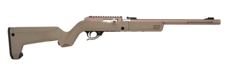 Tactical Solutions X-RING VR Gen2 22 LR 16.5in Quicksand FDE with Magpul X-22 Backpacker stock