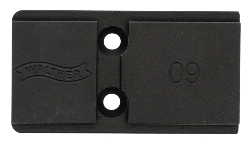 Walther PDP Optic Plate Holosun Gen2 steel nitride fits PDP 2.0