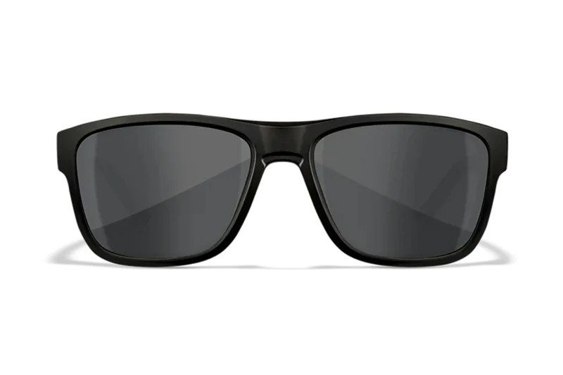 Wiley X Ovation AC6OVN01 M/L safety glasses smoke gray lens matte black frame