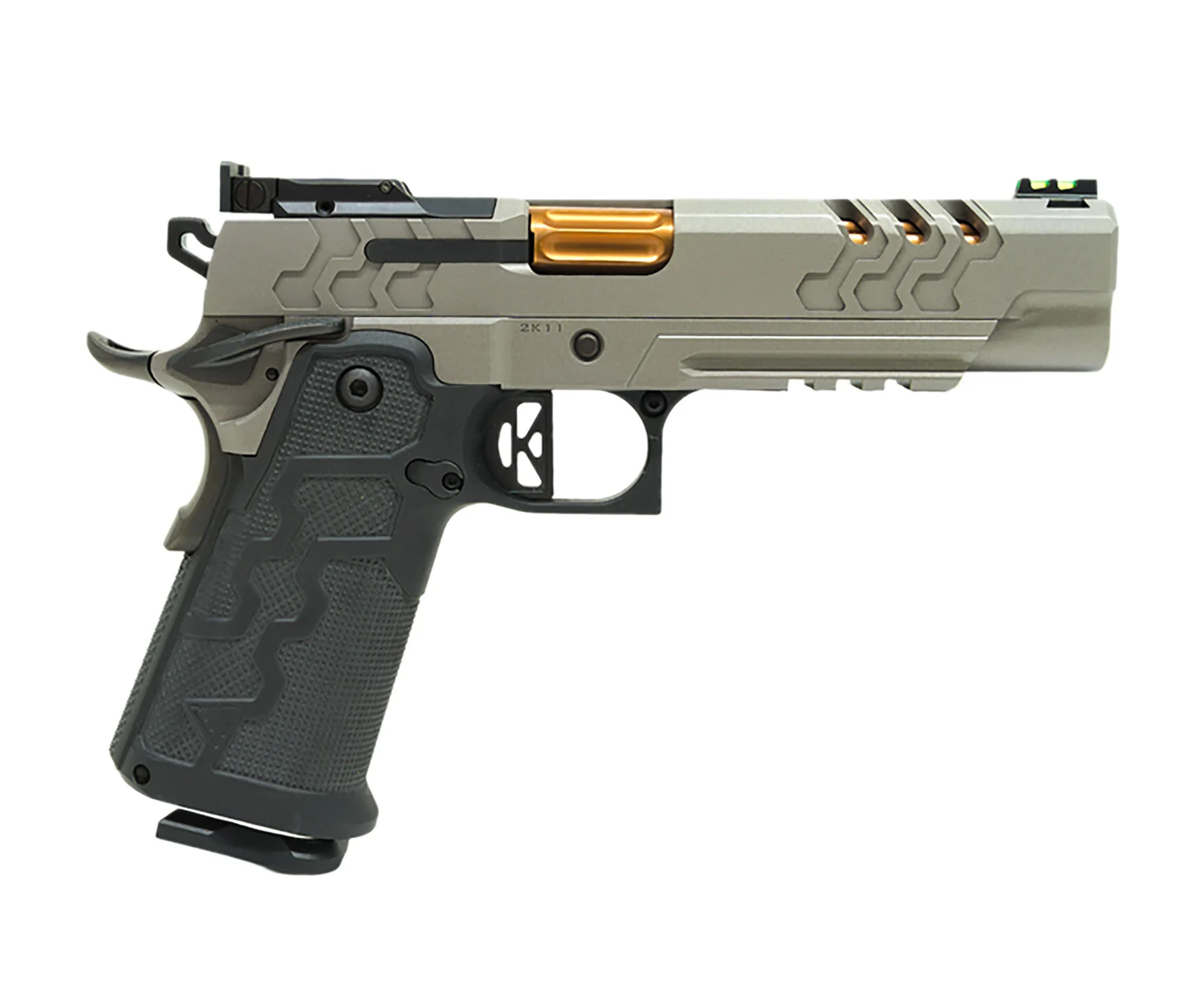 Kimber 2K11 Stainless Target 9mm 5in optic-ready pistol Matte KimPro Granite finish