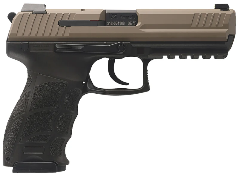 Heckler & Koch P30L V3 H267 9mm pistol in Flat Dark Earth with 4.45-inch barrel