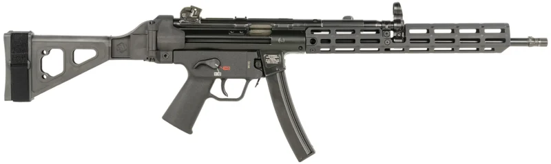 Heckler & Koch SP5L 9mm 16.5-inch SB Tactical brace black semi-auto