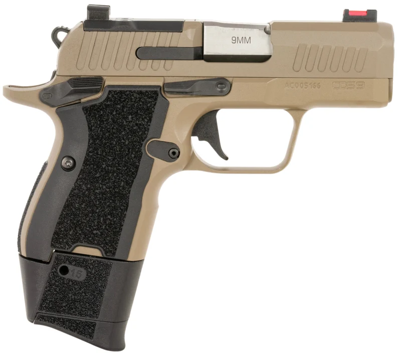 Kimber CDS9 Lite 9mm Luger with 3.18-inch match grade barrel and stainless optic-ready slide