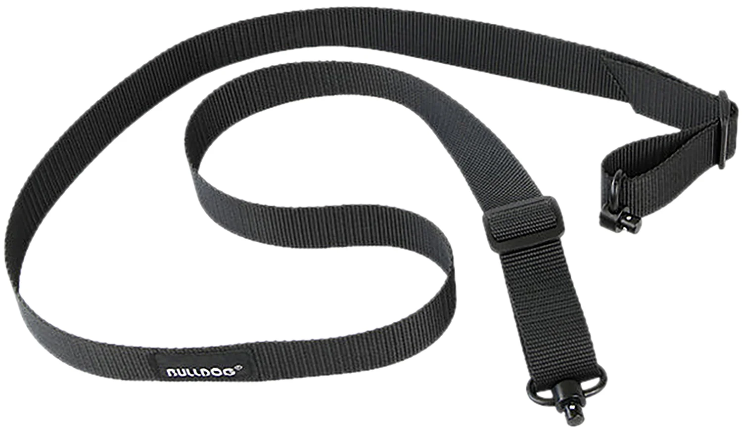 Bulldog BD830 black gun sling with deluxe locking swivels