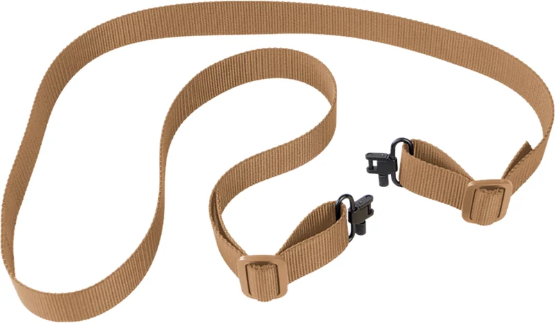 Bulldog Cases tan sling with deluxe locking swivels
