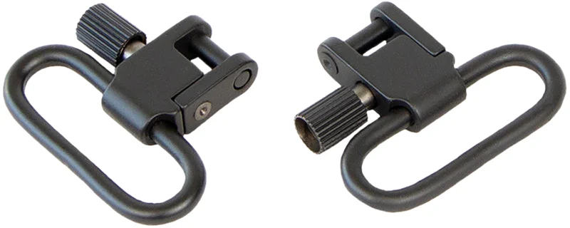 Bulldog BD882 Deluxe Locking Swivel Set black steel 1.25 in loop