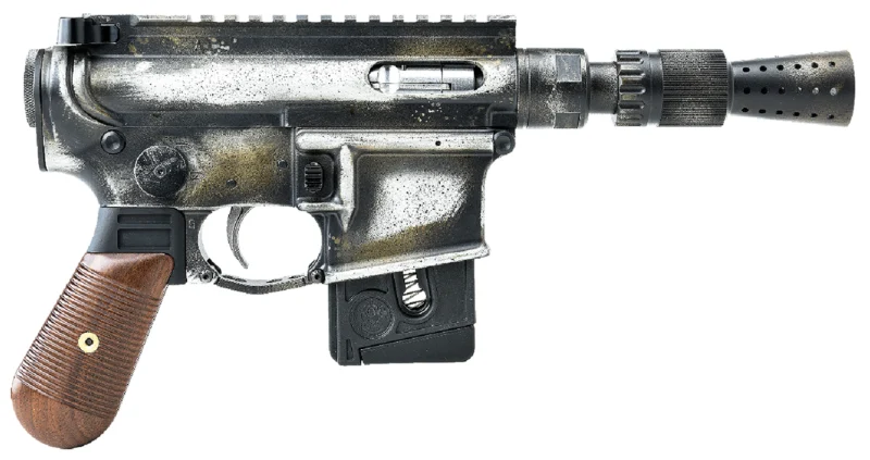 Battle Arms Development BAD-SOLO-BLASTER .22 LR pistol, 5.38in barrel, wood grip, optic-ready slide