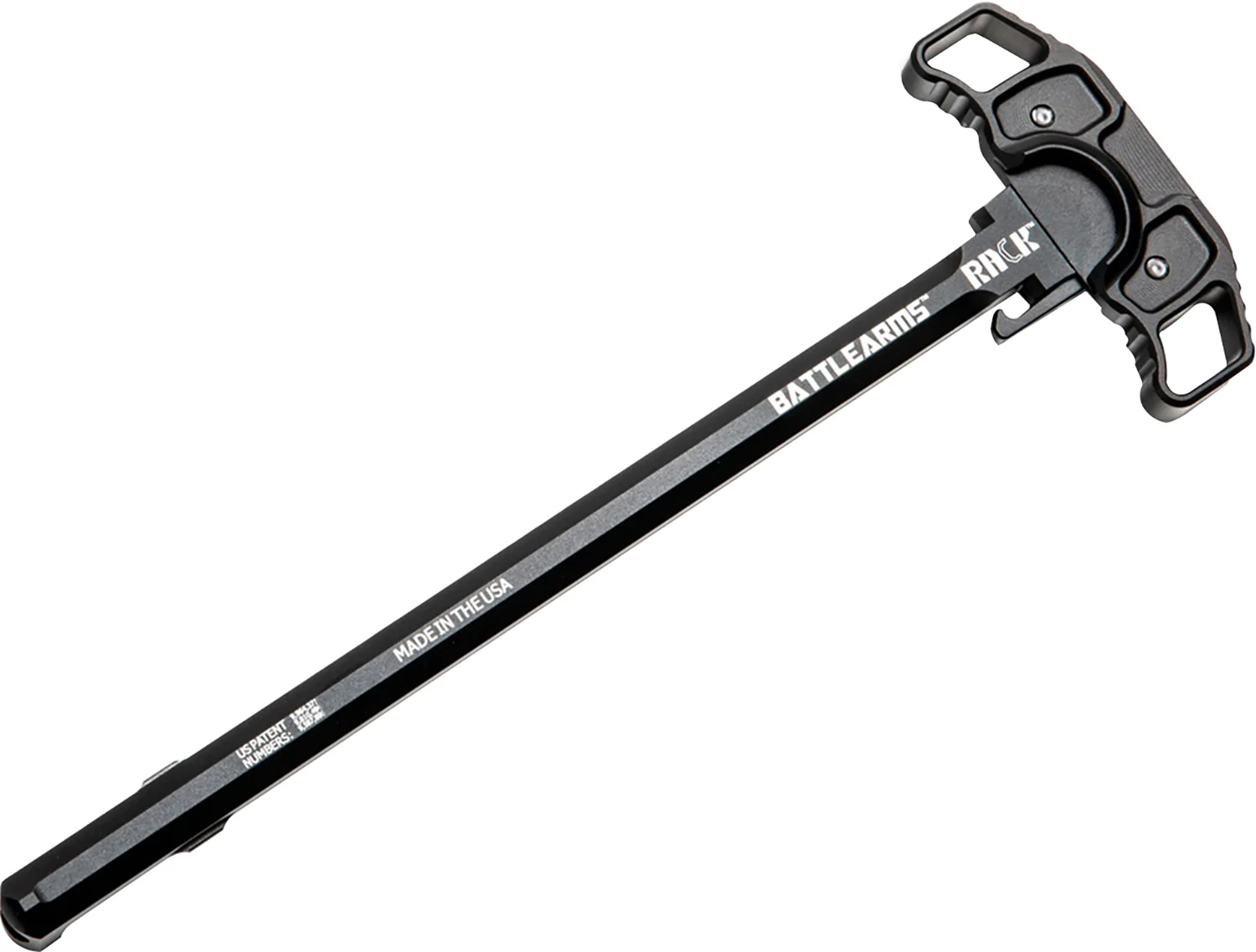 Battle Arms Development RACK ambidextrous charging handle for AR-10/AR-308 DPMS pattern, matte black
