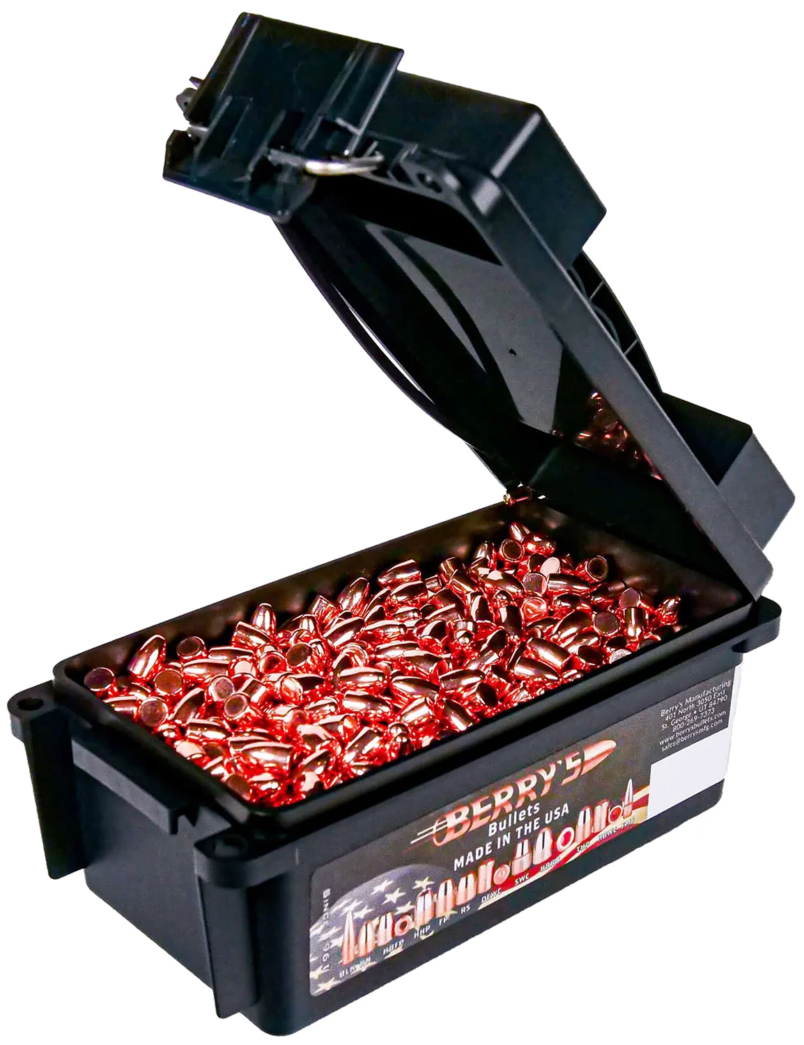Berrys 86133 Superior 9mm 147gr round nose plated bullet