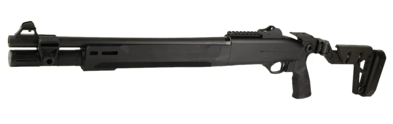 Langdon Tactical Tech Beretta 1301 3-inch 18.5-inch heat shield barrel, black receiver, folding stock