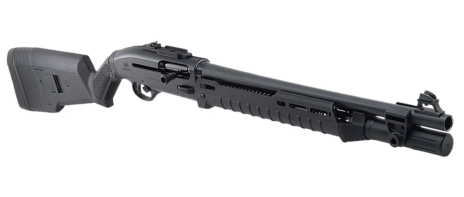 Langdon Tactical Tech LTT1301ZMBLK Beretta 1301 shotgun 18.50" barrel black anodized receiver Magpul stock