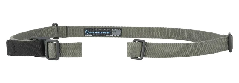 Blue Force Gear Vickers 2-point combat sling 1.25 in width Ranger Green 57-67 in OAL