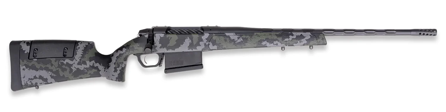 Weatherby Model 307 Range XP 2.0 rifle .22 Creedmoor 22-inch barrel green/grey sponge stock