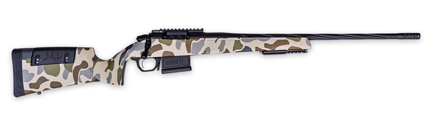 Weatherby 307 HUSH .257 Weatherby Magnum 24-inch rifle with HUSH camo stock