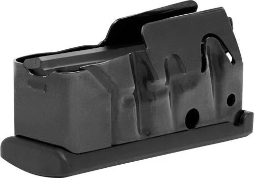 Savage Impulse 4-round detachable rifle magazine in matte blued plastic
