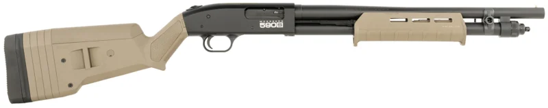 Mossberg 590S 51608 compact 12 gauge pump shotgun 18.5 inch barrel