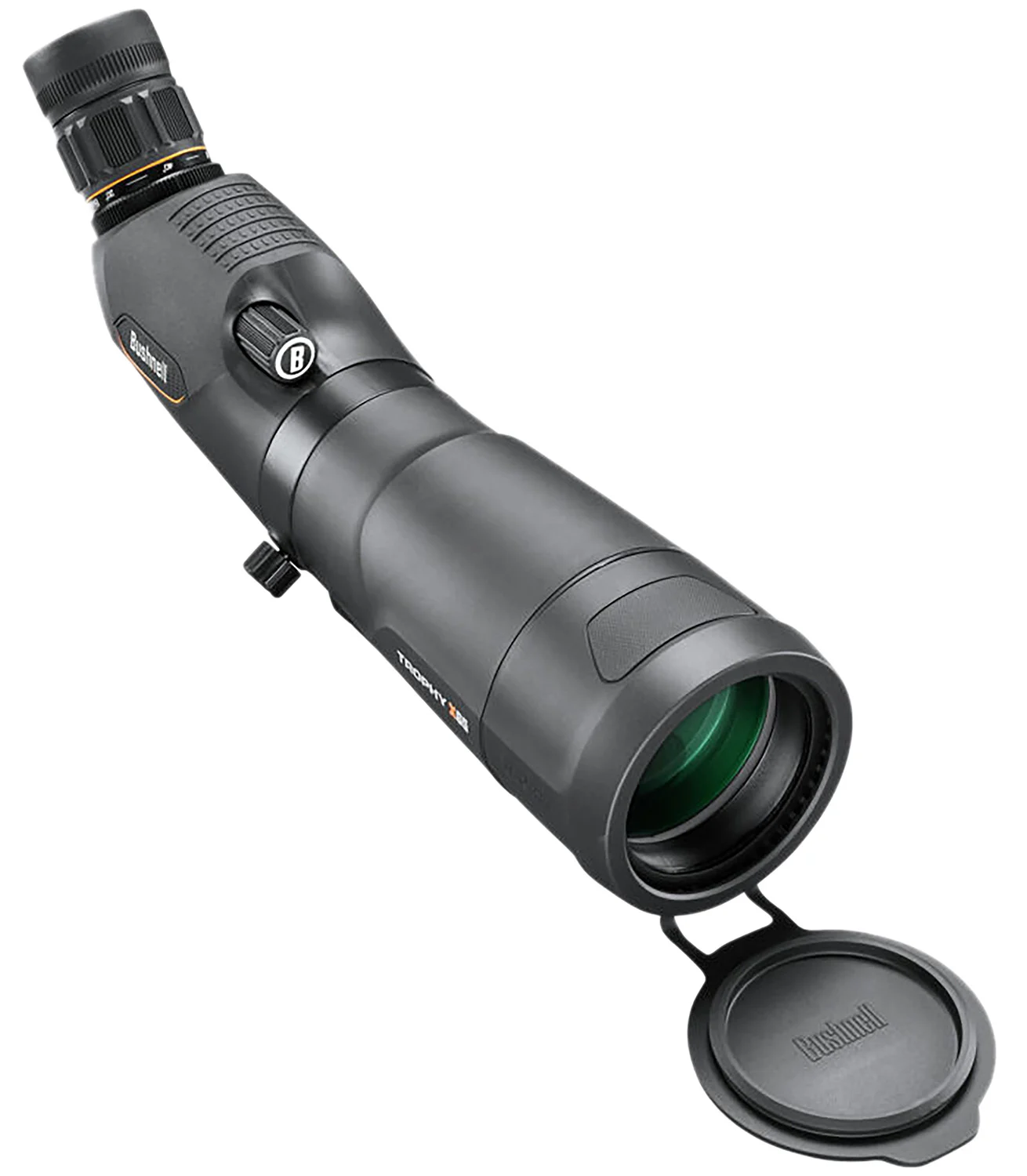 Bushnell Trophy Xtreme 20-60x65 angled spotting scope, 45-degree eyepiece, black
