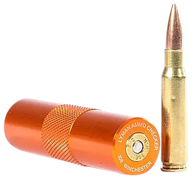 Lyman Pro stainless steel single ammo checker for .308 Win / 7.62 NATO