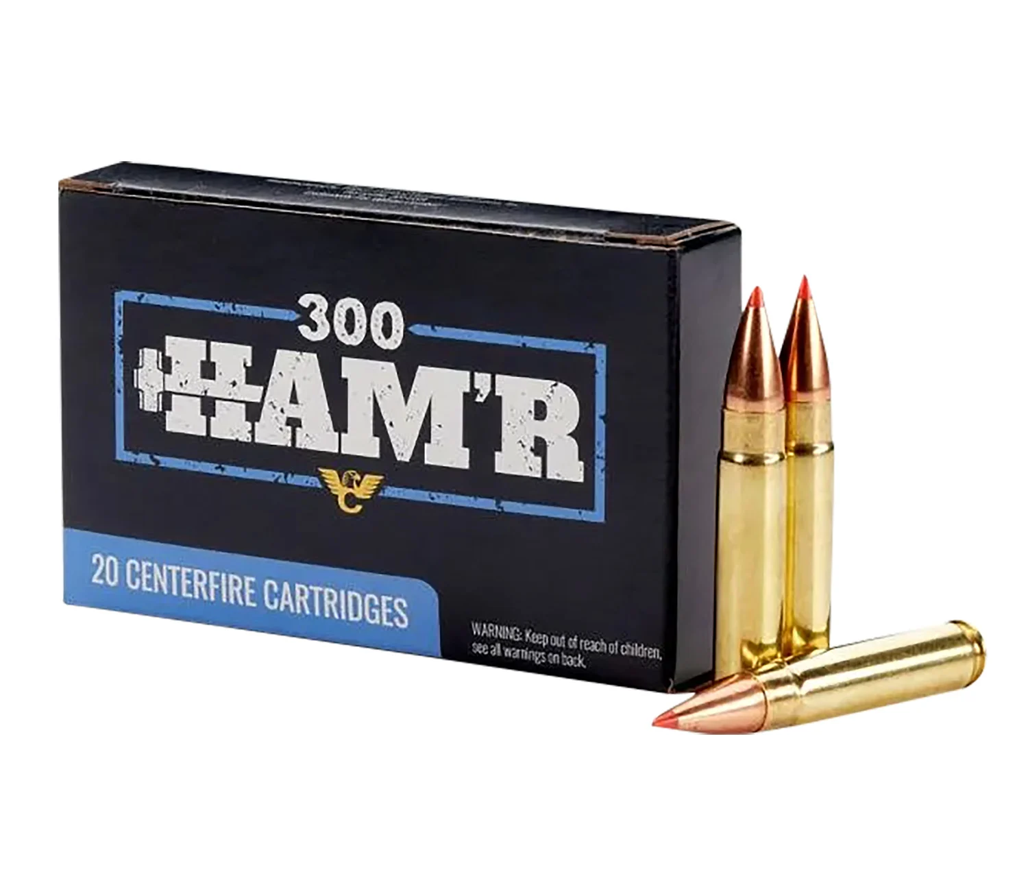 Wilson Combat 300 HAM'R 110 gr V-MAX ammunition 20rd box