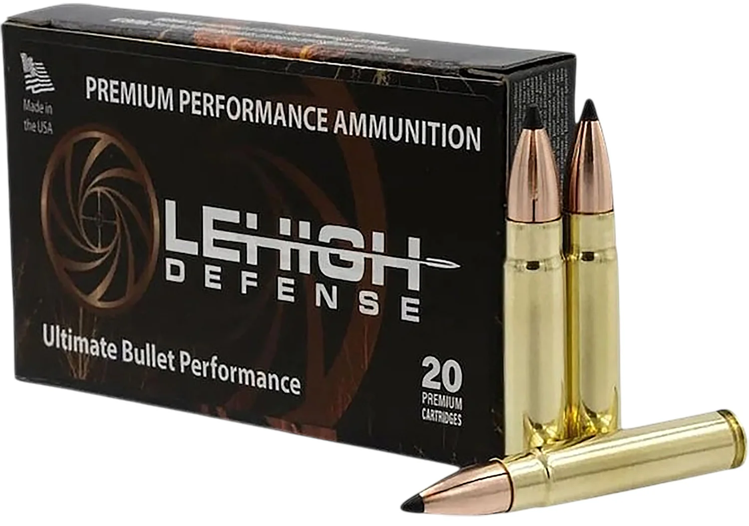 Wilson Combat .300 HAM'R 115 gr Tipped Extreme Chaos ammunition box and cartridges