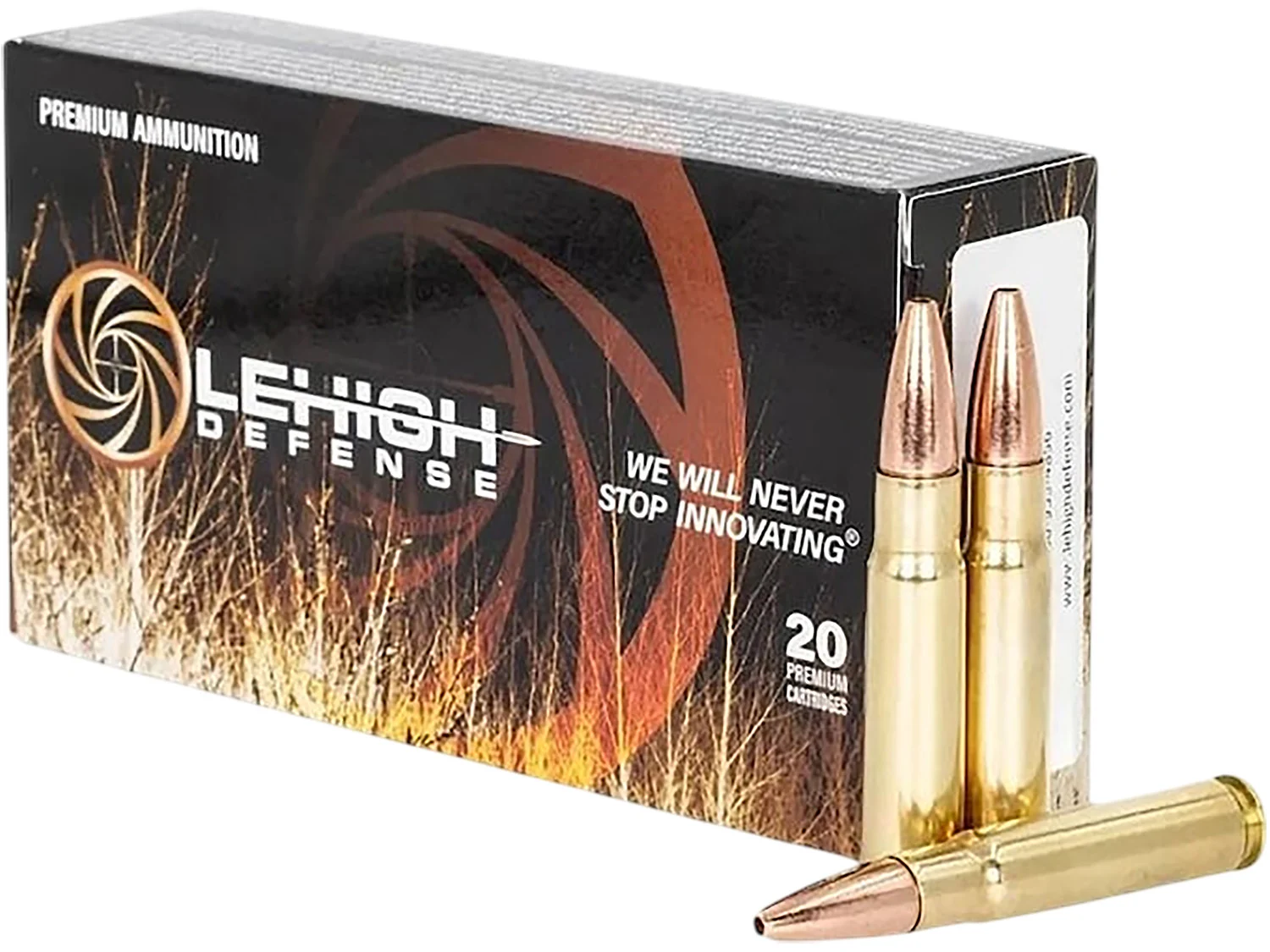Wilson Combat 358 Win 200 gr Lehigh Defense Controlled Chaos ammunition box