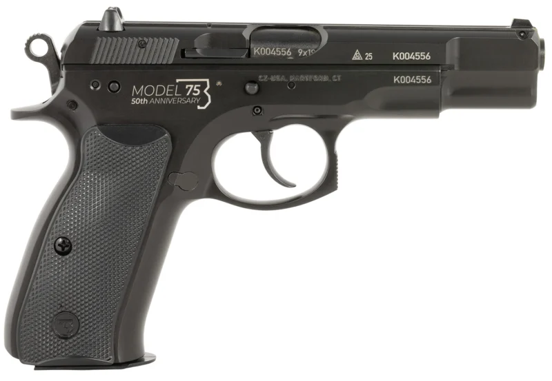 CZ-USA CZ 75 BD 50th Anniversary 9mm pistol with 4.60" barrel