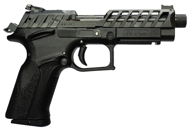 Grand Power K22 X-TRIM Mk23 .22 LR pistol, black, optics-ready