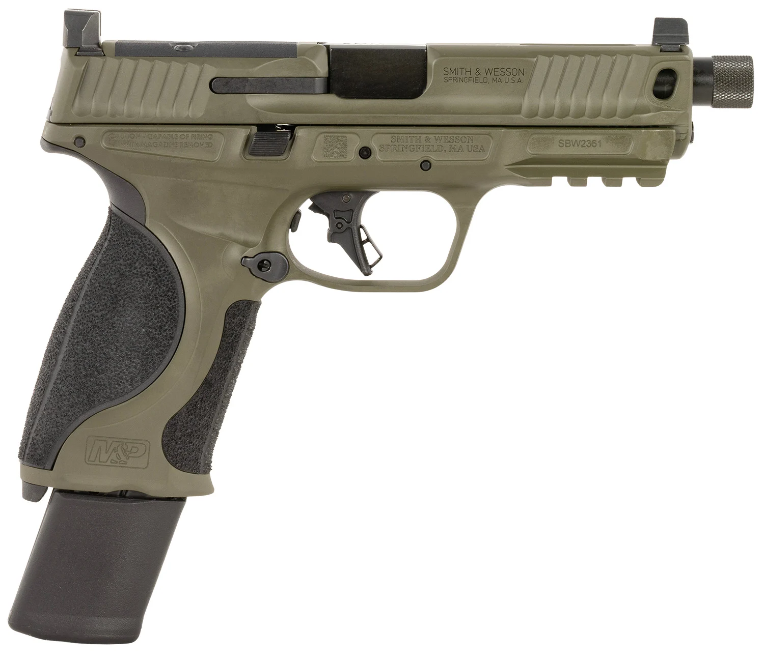 Smith & Wesson M&P9 M2.0 14646 9mm Luger handgun left-side view