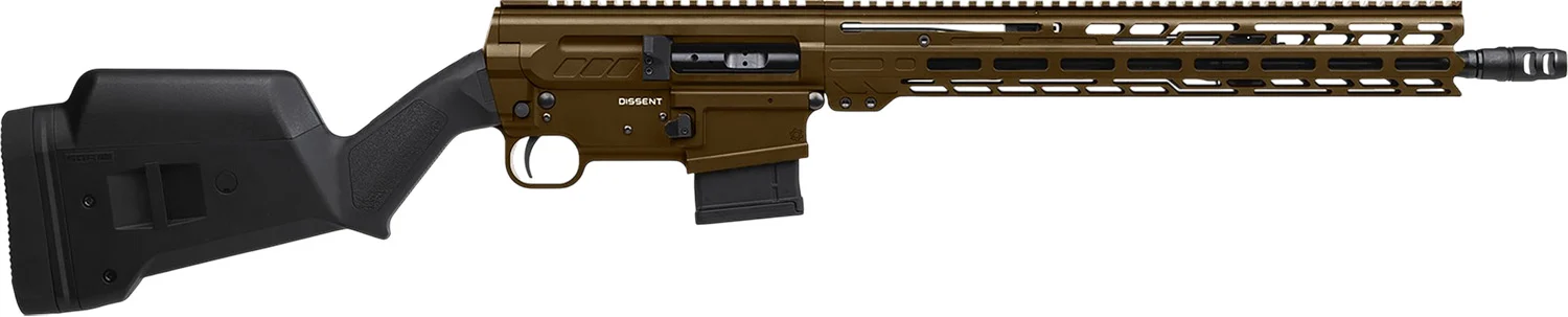 CMMG Dissent BR4 5.56x45mm 16.10in rifle in midnight bronze with M-LOK handguard