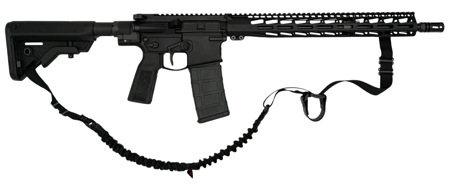 Shield Arms SA-15 Pro 5.56 NATO 16in folding rifle, black, with 30-round magazine