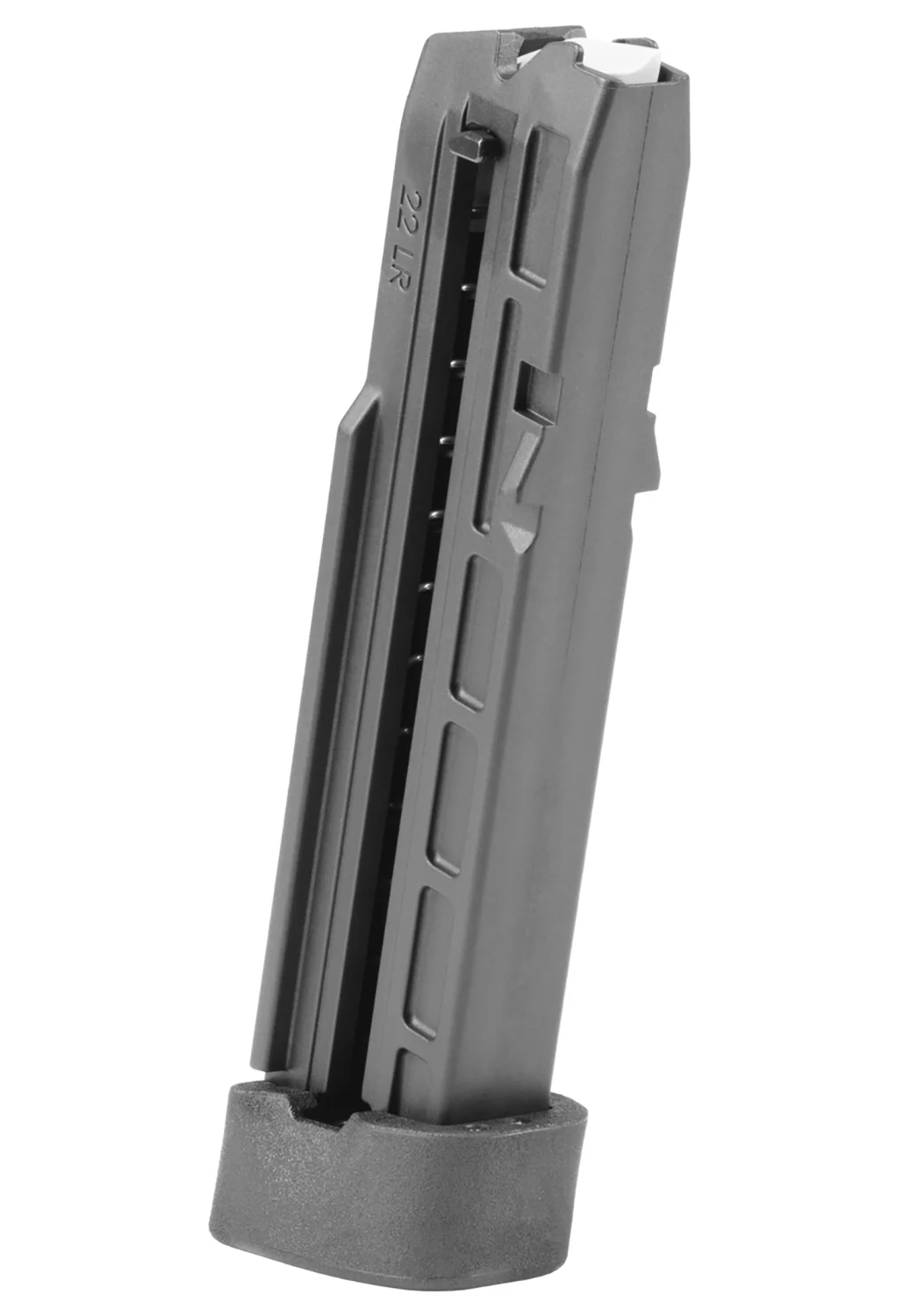 Smith & Wesson M&P22X/FPC 20-round .22 LR blued steel magazine black