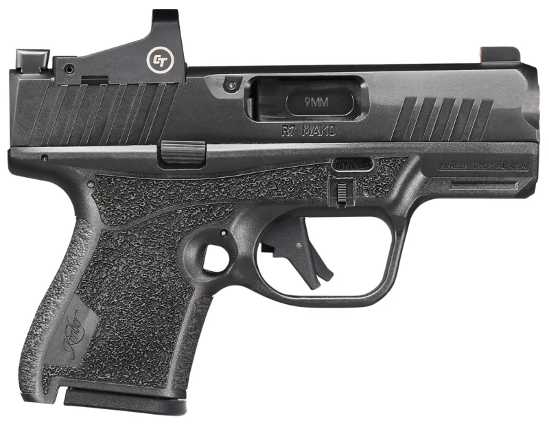 Kimber R7 MAKO OI 9mm pistol, 3.37 inch barrel, black finish