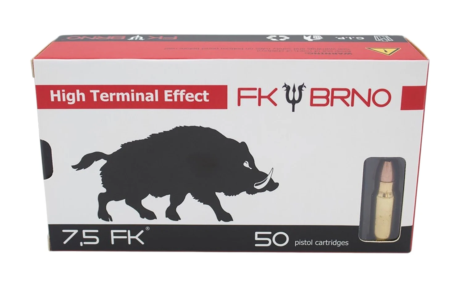 Italian Firearms Group F5 7.5 FK 95 gr Jacketed Hollow Point 50-round box