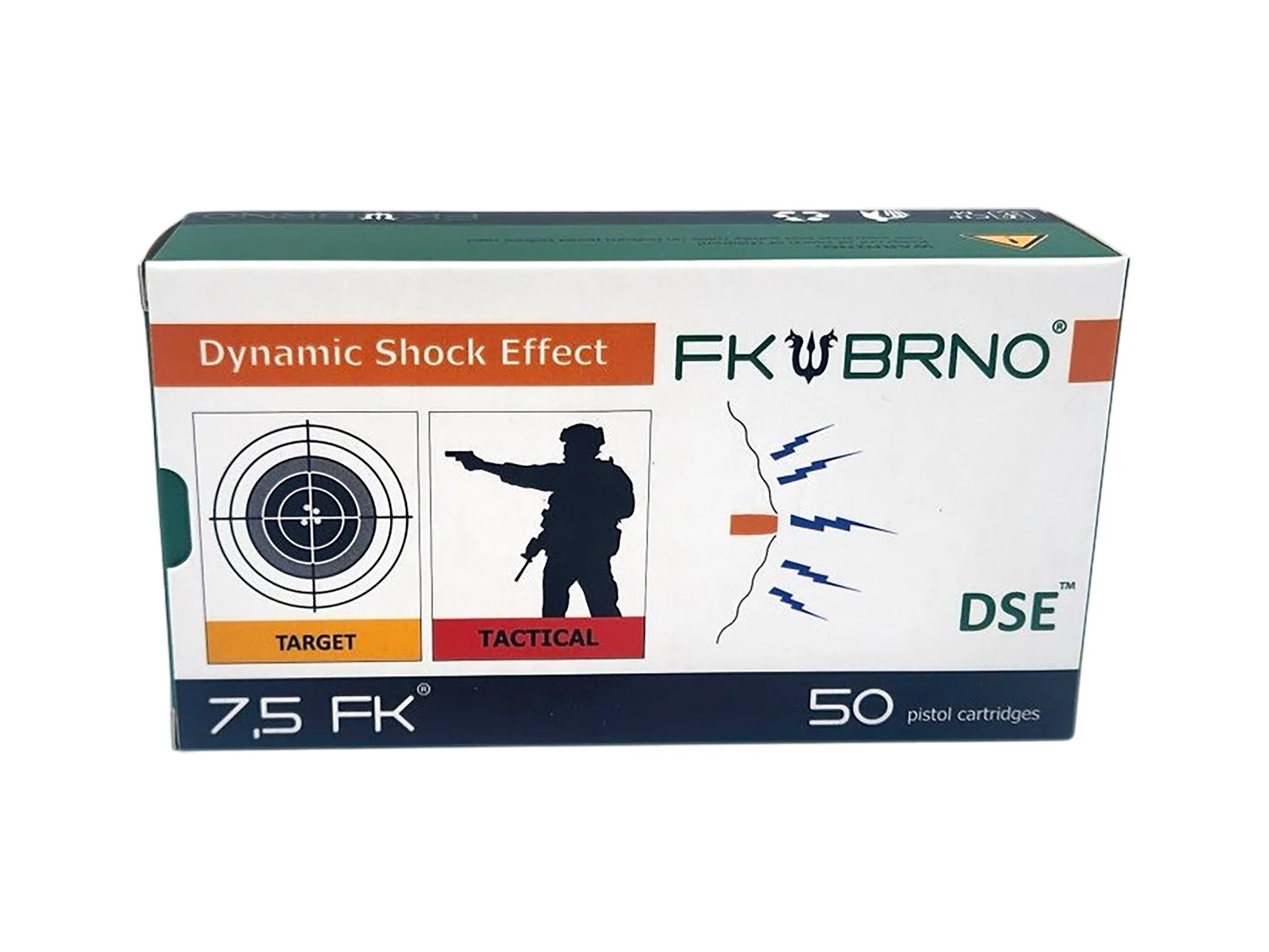 IFG TMT F9 7.5 FK 101gr flat-nose ammunition 50 round box