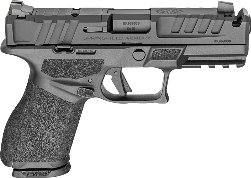 Springfield Armory Echelon 4.0C 9mm compensated compact pistol, black, U‑Dot sights