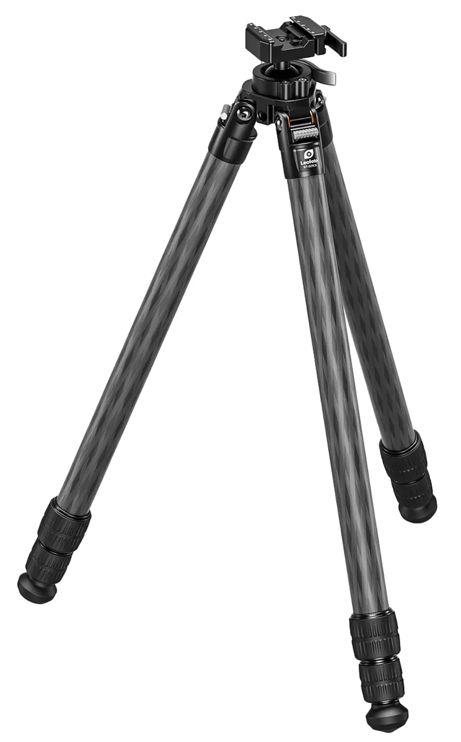 Leofoto ST-323CX ST-X tripod in black aluminum, adjustable 6.30"-64.60" height