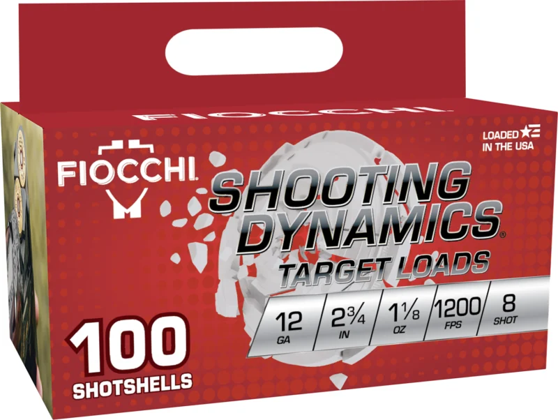 cchi Shooting Dynamics 12 Gauge 2.75 #8  100/Box Ammo