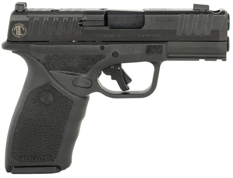 Langdon Tactical Tech Hellcat P Comp OSP 9mm 3.70" barrel black Hogue grip sleeve