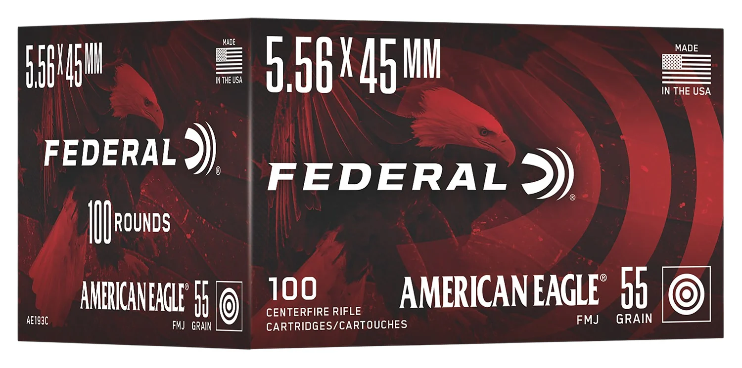 Federal 5.56 NATO 55gr – 100rd