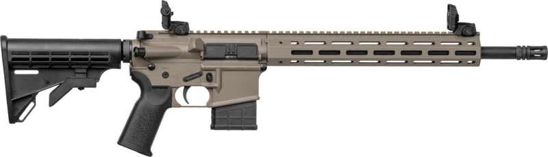 TIPPMANN ARMS M4-22 Elite .22 LR 16in FDE/Black rifle side view